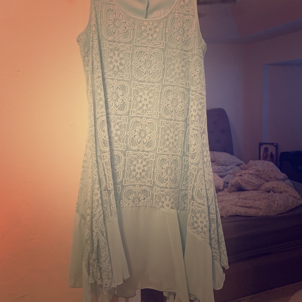 Light blue summer dress